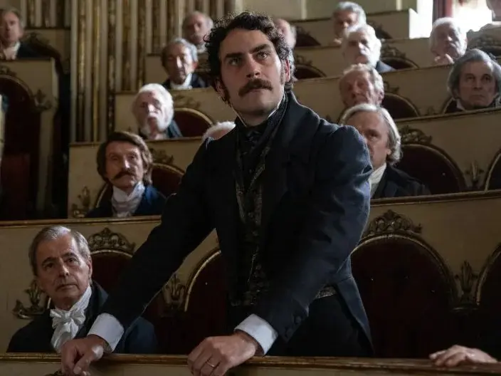 A political assembly scene from The Count of Monte Cristo