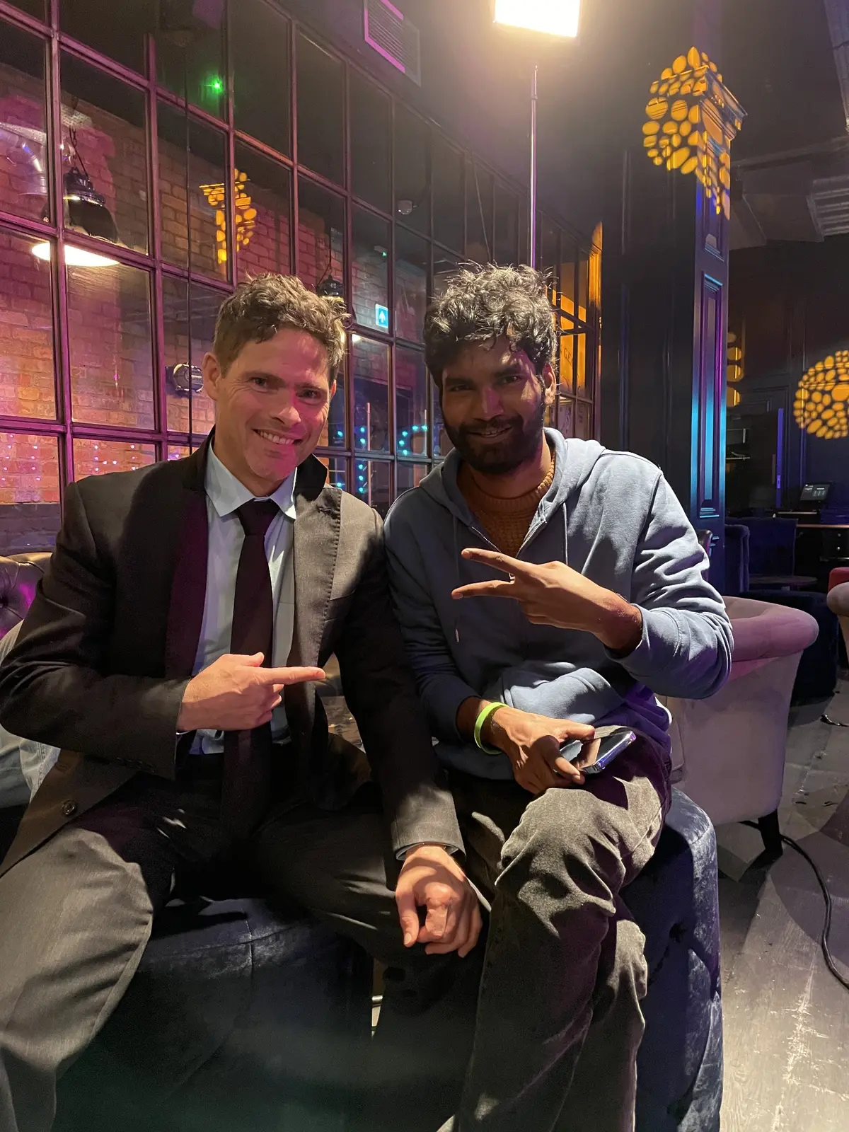 Alex Reece and Nikhil Vijay behind the scenes on United Kacche